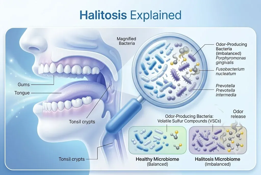 Halitosis Explained: The Real Root Causes of Chronic Bad Breath